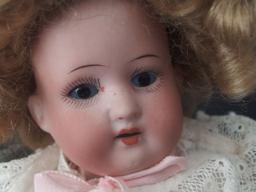 ANTIQUE BISQUE HEAD DOLLS (2)