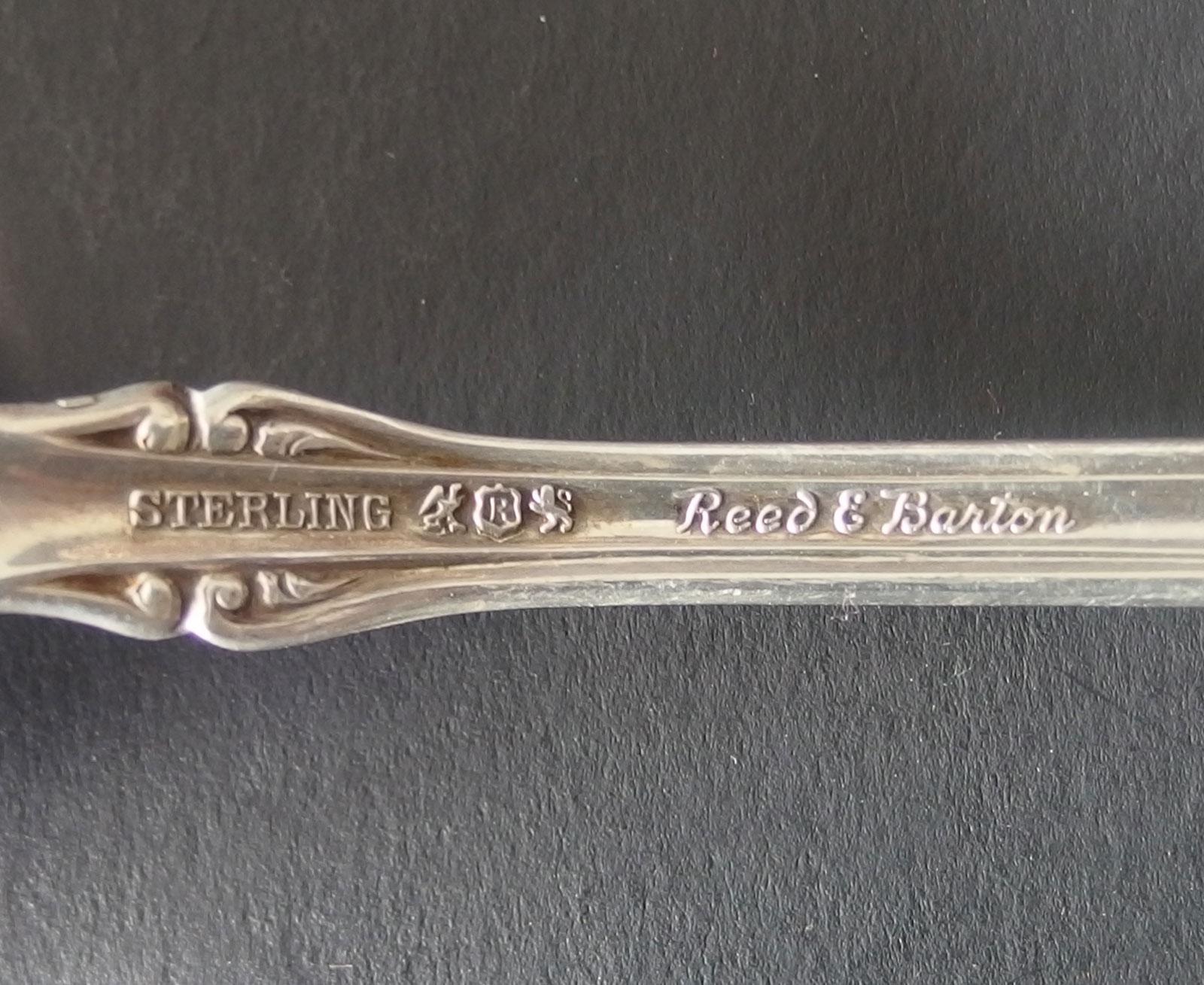 REED & BARTON STERLING FLATWARE SET