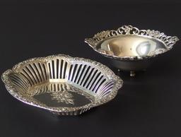 TWO (2) SWEDISH SILVER BOWLS