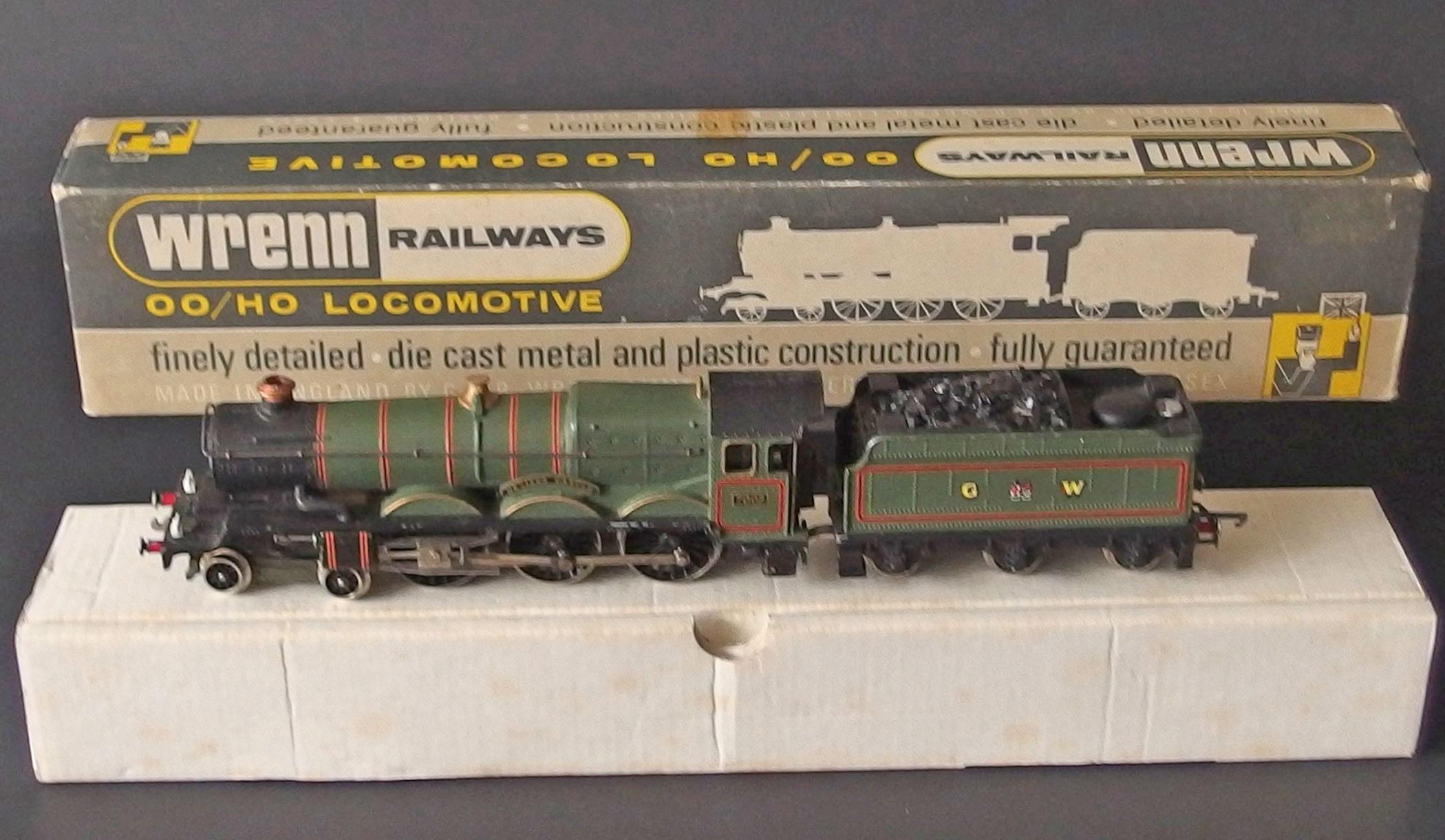 WREN RAILWAYS STEAM LOCO & TENDER BOXED