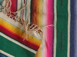 OLD MEXICAN SALTILLO TEXTILE