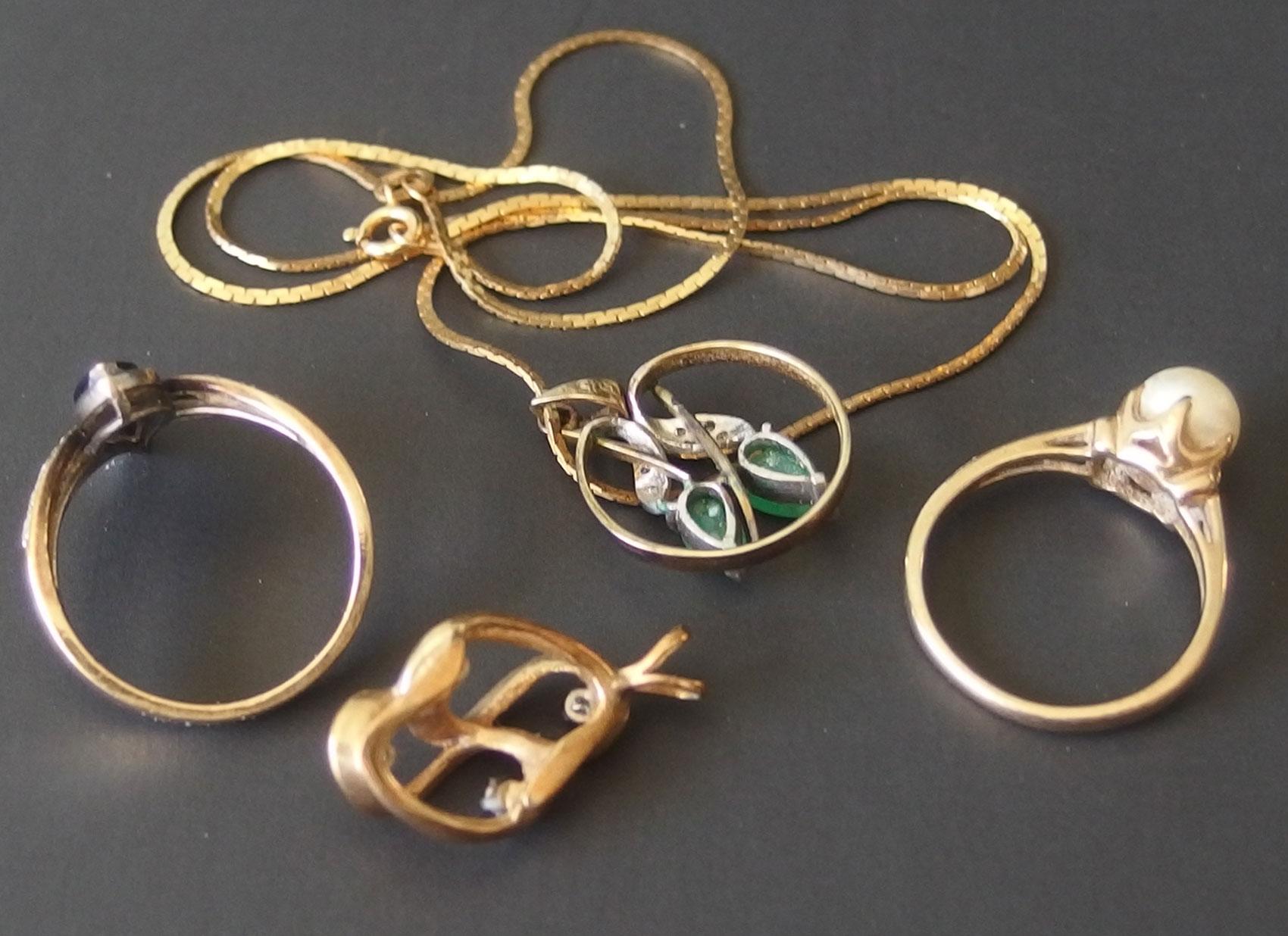 GOLD JEWELRY COLLECTION