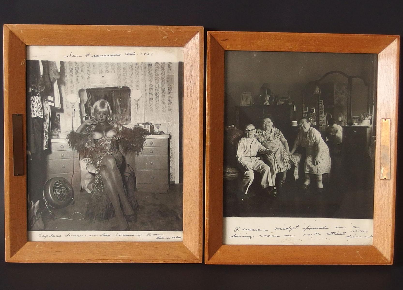 FRAMED DIANE ARBUS PHOTOGRAPHIC IMAGES (2)