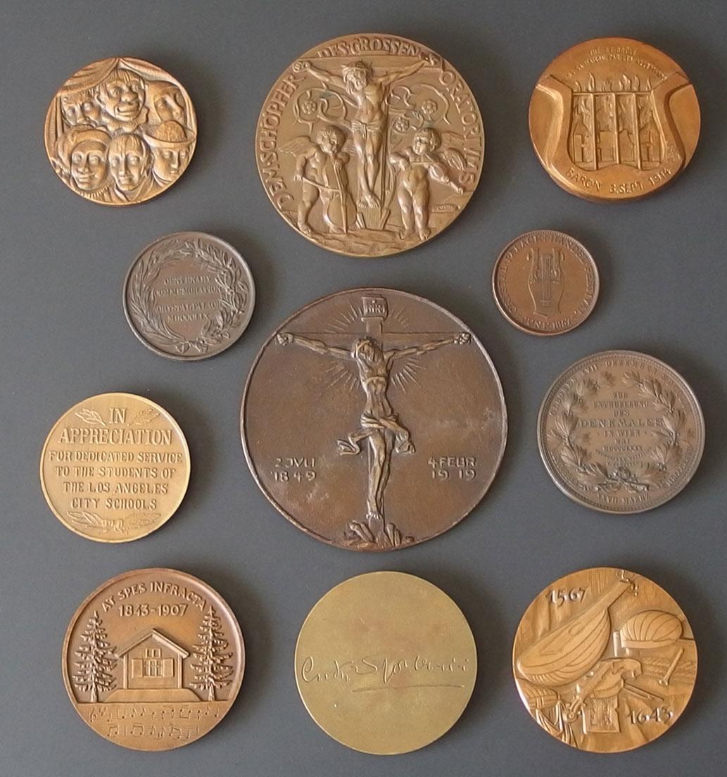 BRONZE MEDALLION COLLECTION (11)