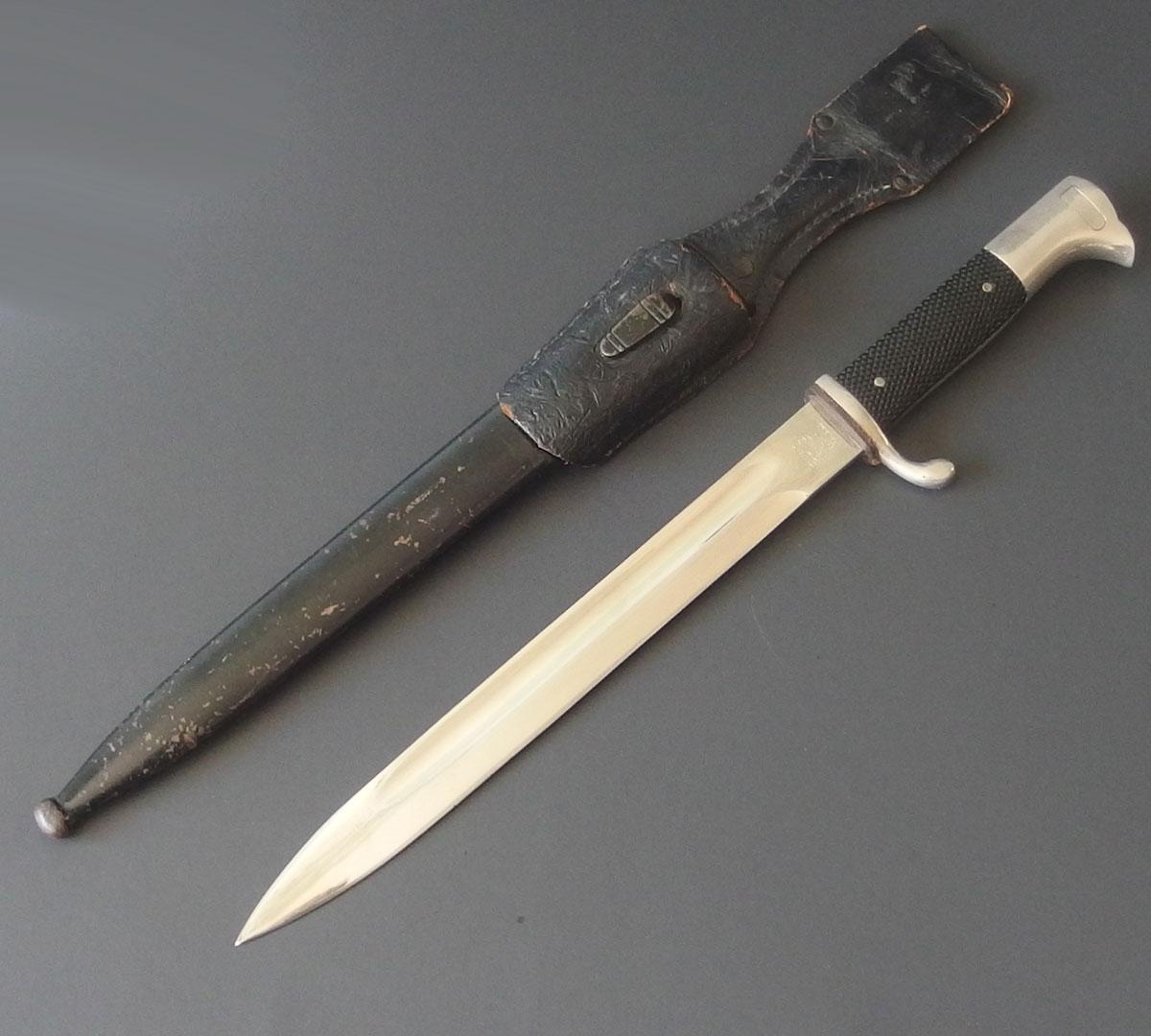 GERMAN ECKHORN WWII ARMY BAYONET