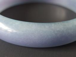 CHINESE LAVENDER JADE BANGLE