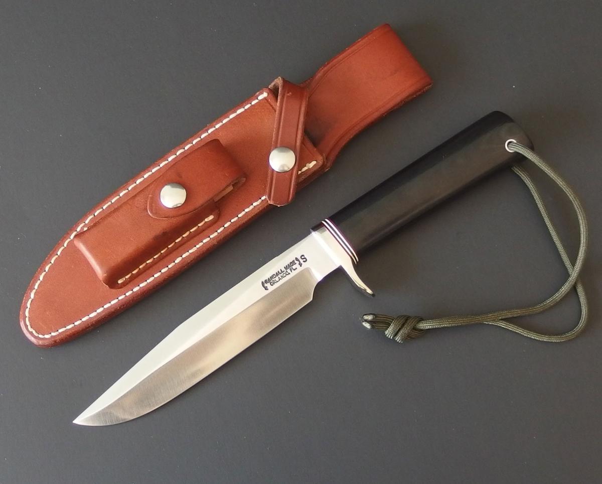 RANDALL MODEL NO. 5 CAMP & TRAIL KNIFE W/ SHEATH