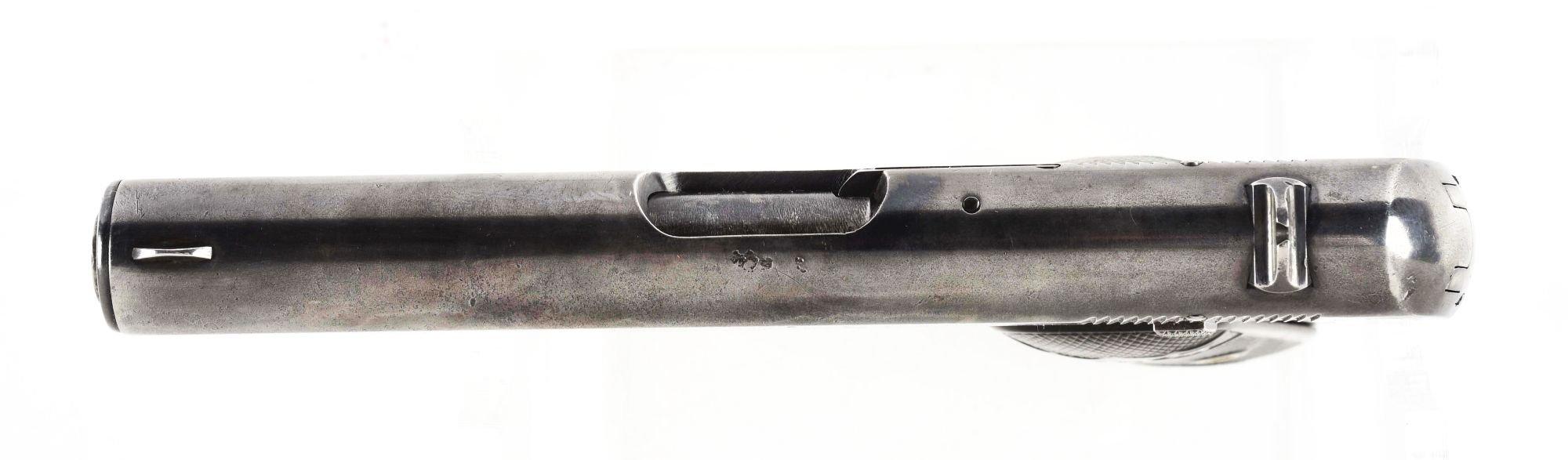 (C) Early 2-Digit (62) Colt Model 1908 Hammerless Pocket Automatic Pistol.