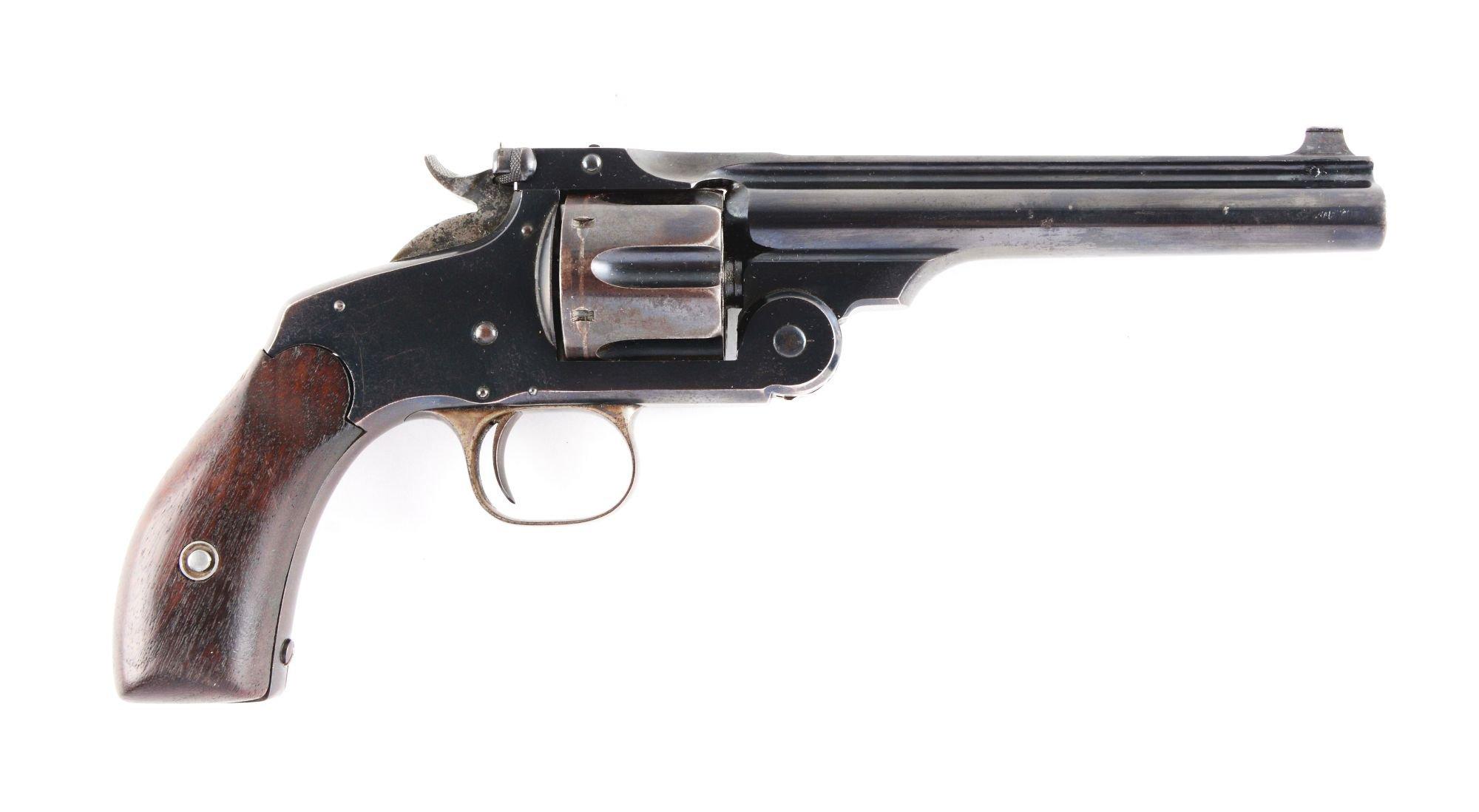 (A) S&W New Model No. 3 Target Revolver.