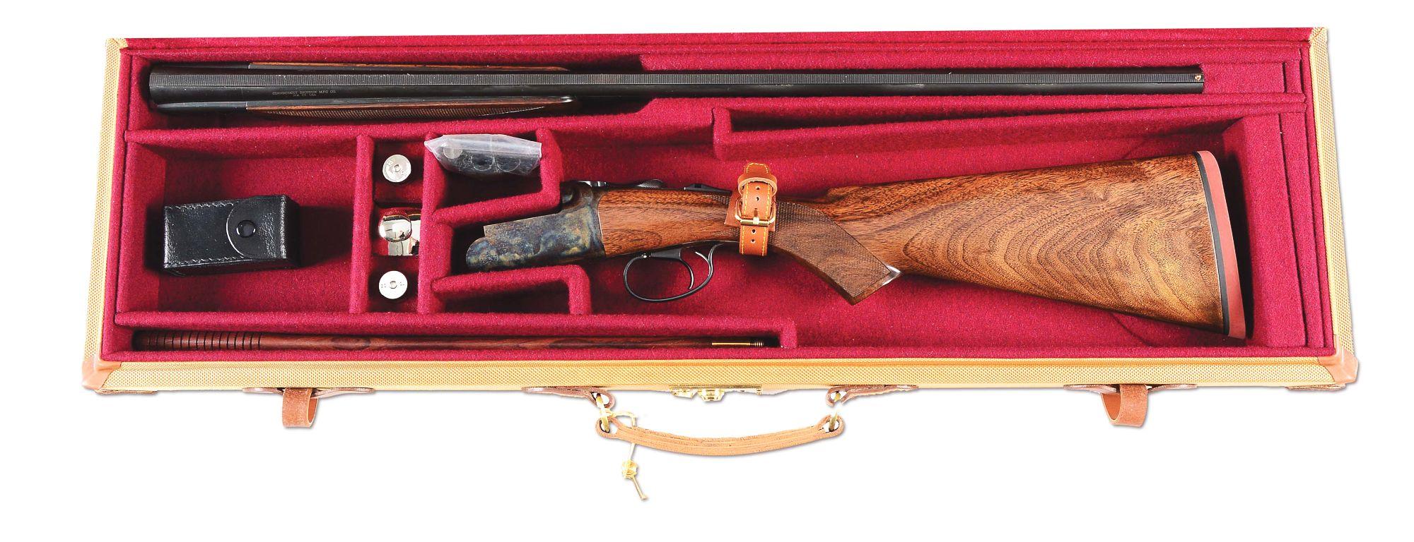 (M) 20 Gauge Inverness Round Bodied OU Game Gun by Connecticut Shotgun Mfg. Co.