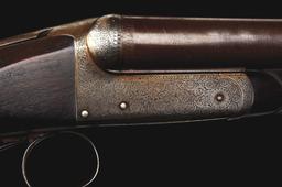 (A) Exceedingly Rare Winchester Double Barrel Hammerless Boxlock Shotgun.