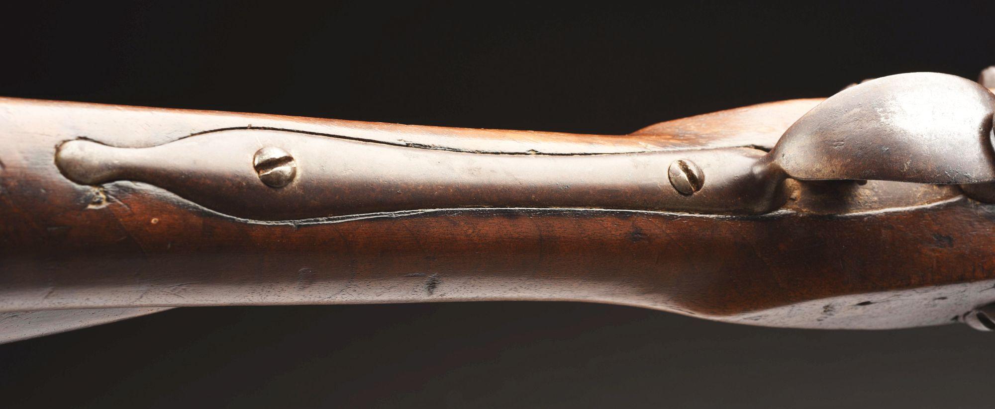 French True First Pattern High Comb Model 1763 Charleville Flintlock Musket.