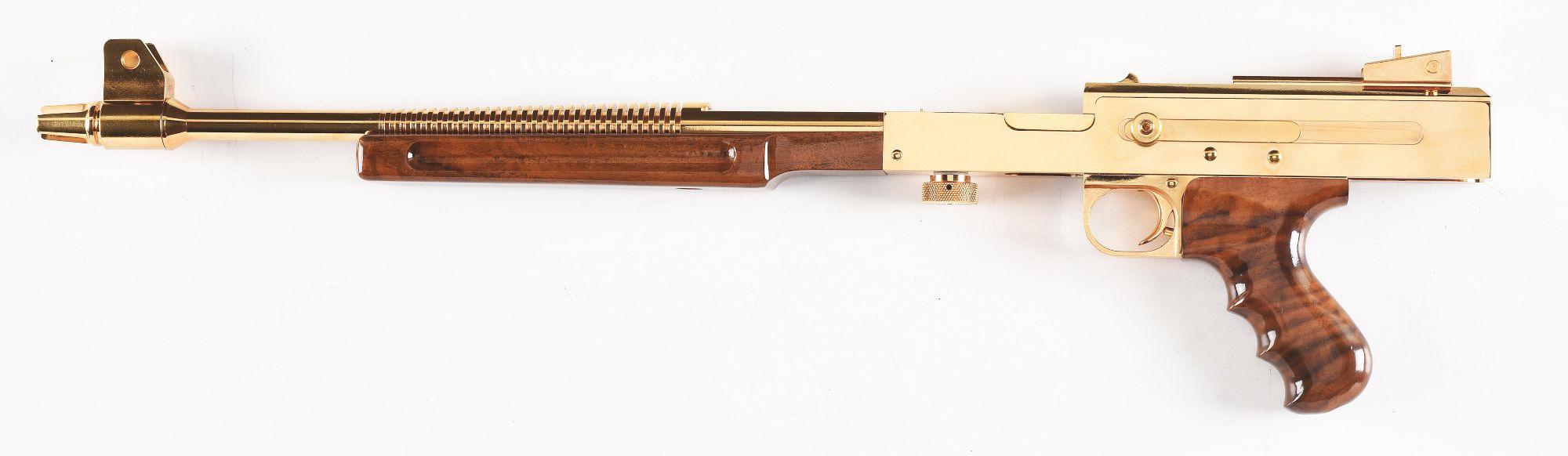 (N) Absolutely Magnificent UNFIRED Gold M-2 Limited Edition American Arms – American 180 Machine Gun