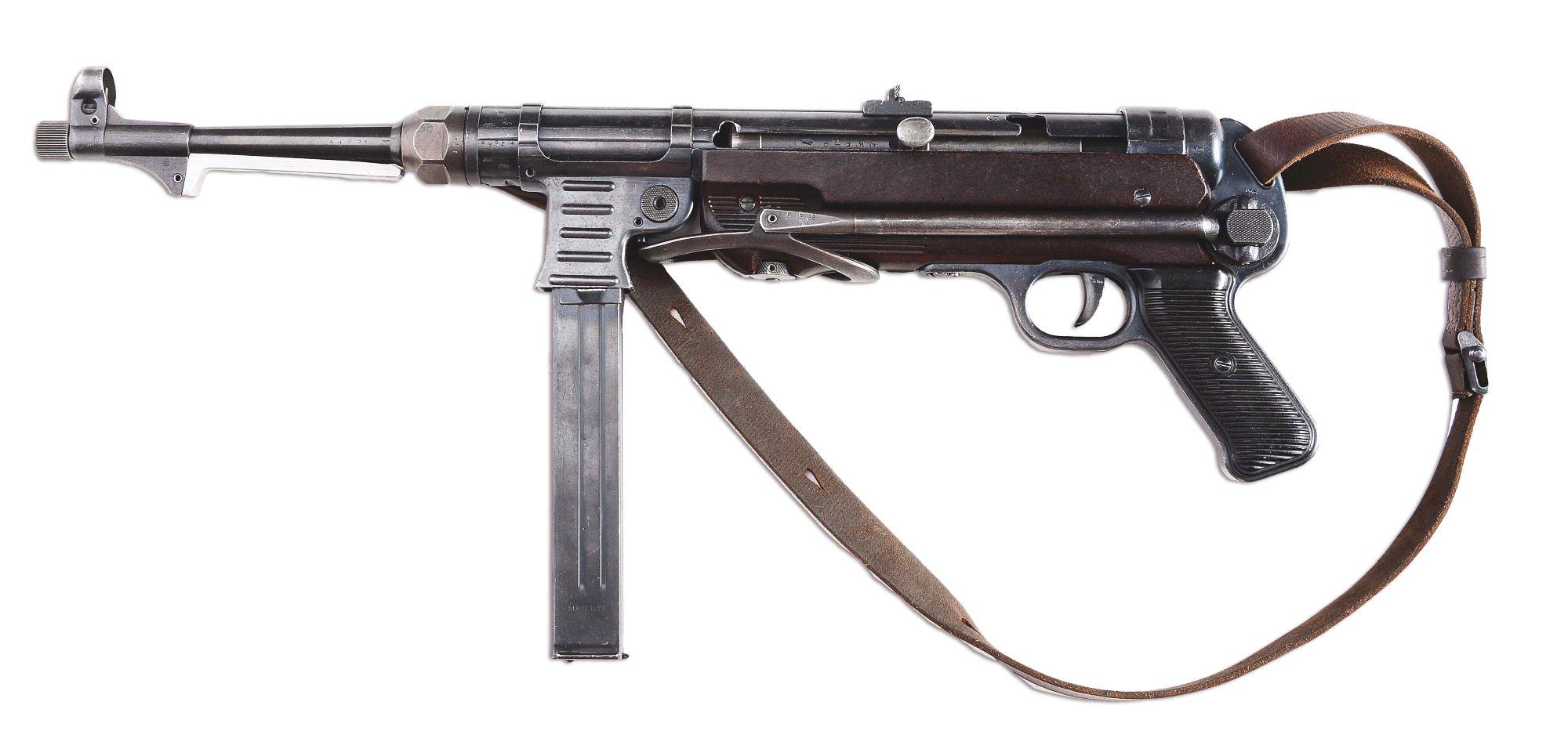 (N) Fine German WWII MP40 Machine Gun (CURIO & RELIC).