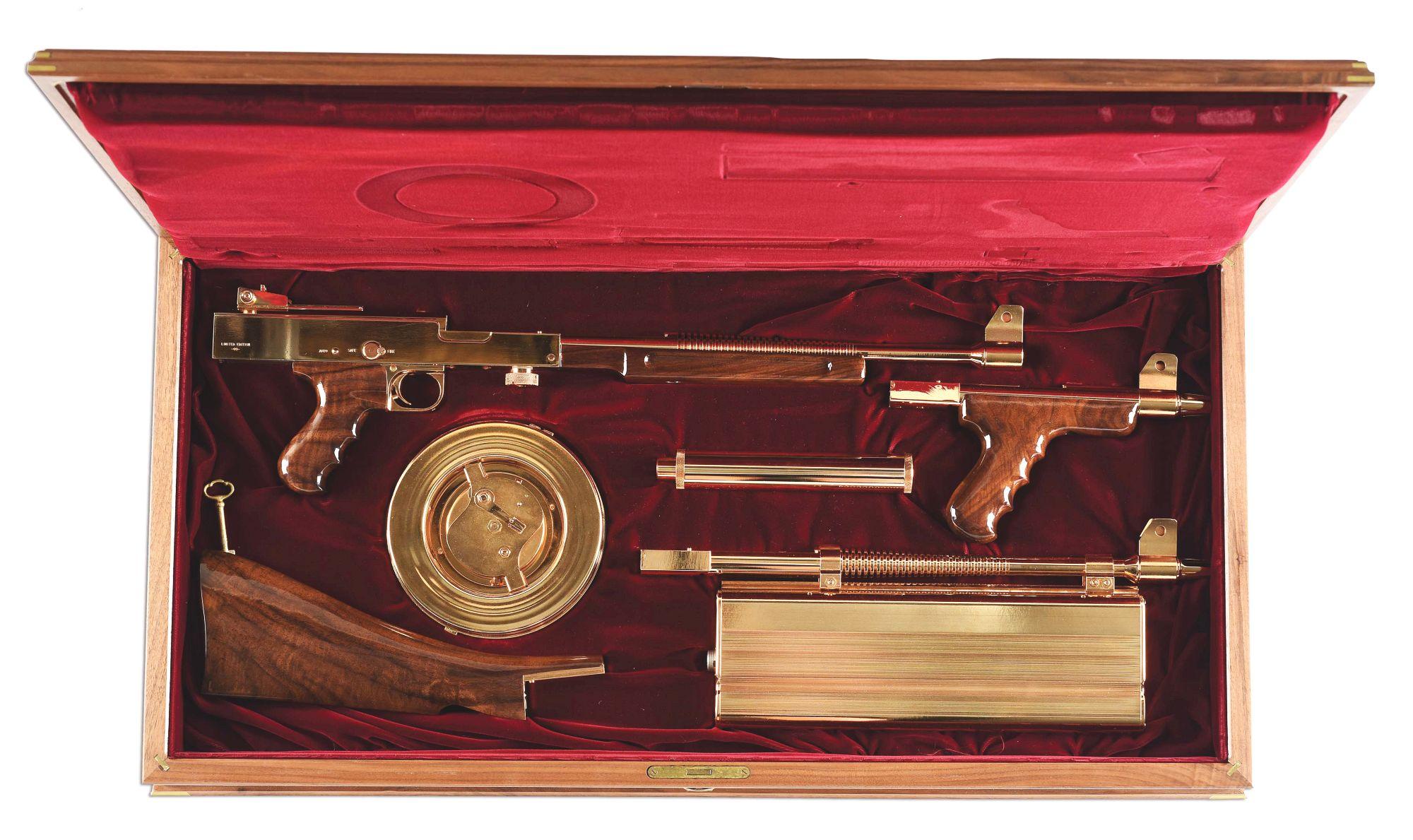 (N) Absolutely Magnificent UNFIRED Gold M-2 Limited Edition American Arms – American 180 Machine Gun