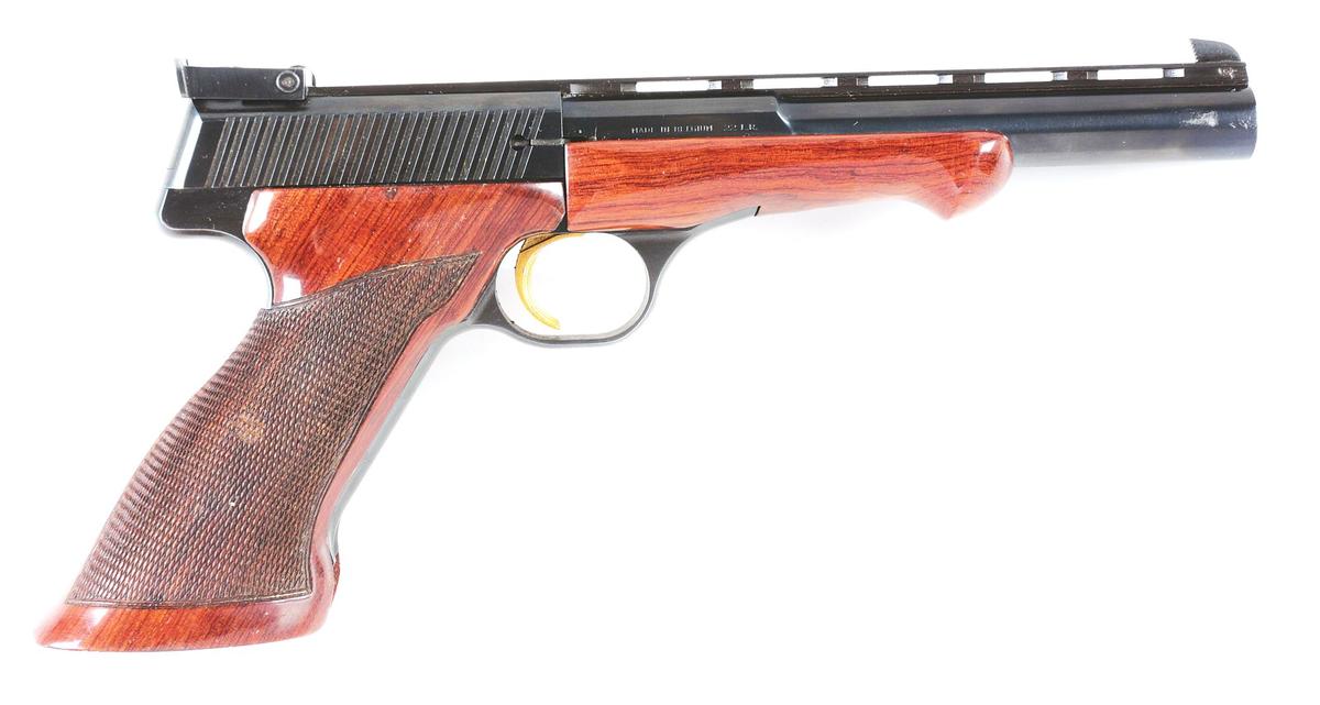 (M) Browning Medalist Semi-Automatc Target Pistol.