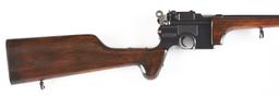 (C) Cased Mauser C96 Semi Automatic Carbine.