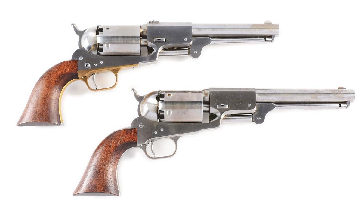 (A) Lot fo 2: Reproduction Colt Dragoon Revolvers