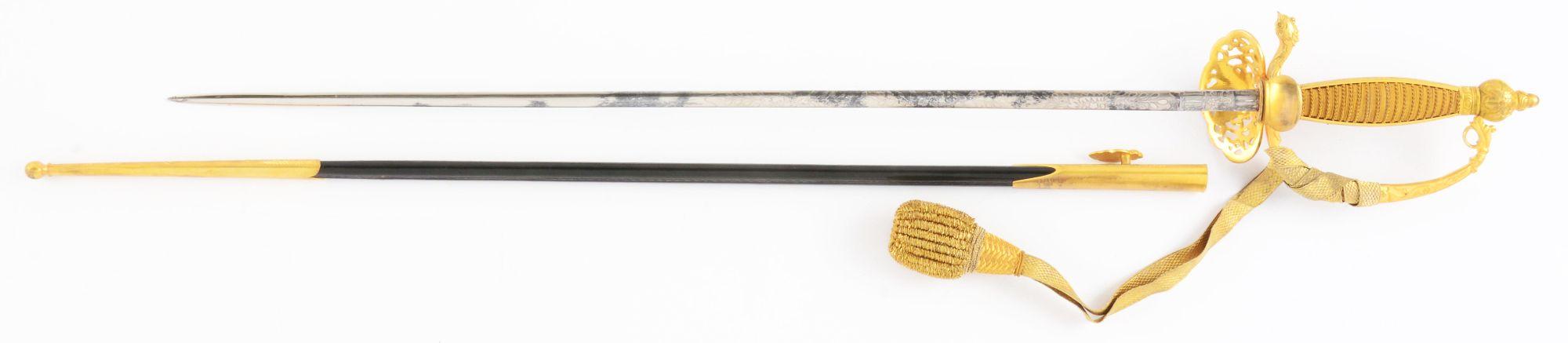 Very Fine & Rare Japanese Diplomat's Short Sword, Pre-WWII, In Pristine As Found Condition.