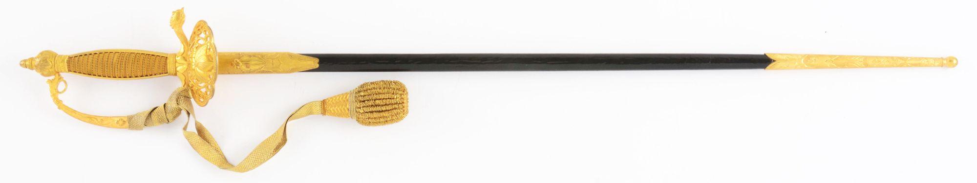 Very Fine & Rare Japanese Diplomat's Short Sword, Pre-WWII, In Pristine As Found Condition.