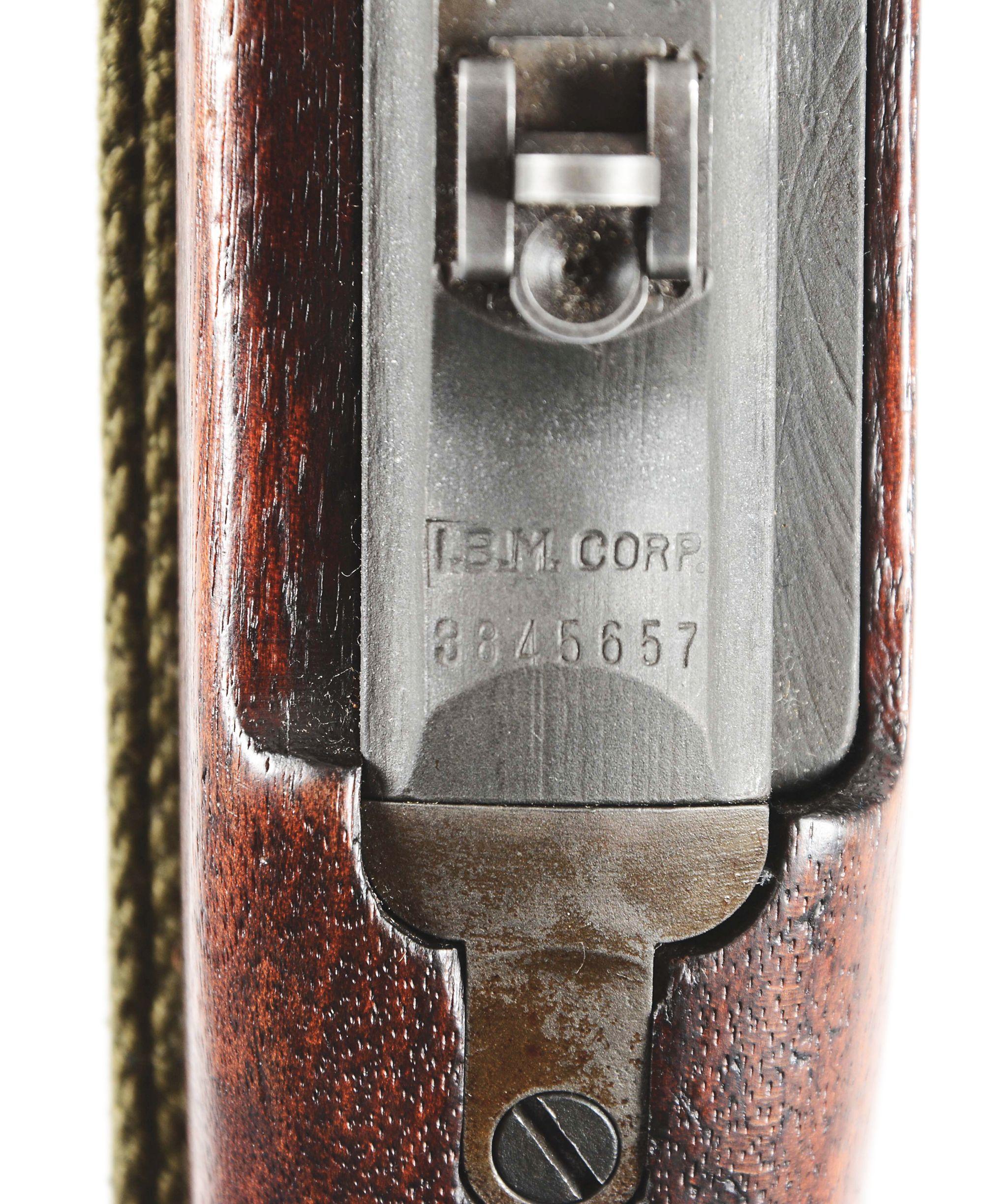 (C) IBM Corporation M1 Carbine Semi-Automatic Rifle.