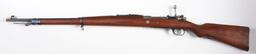 (C) Mauser Argentino Model 1909 Bolt Action Rifle.