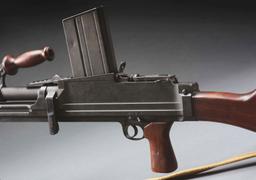 (N) SUPERB HIGH CONDITION EXTREMELY DESIRABLE ORIGINAL 8MM BREN MACHINE GUN WITH ACCESSORIES (CURIO