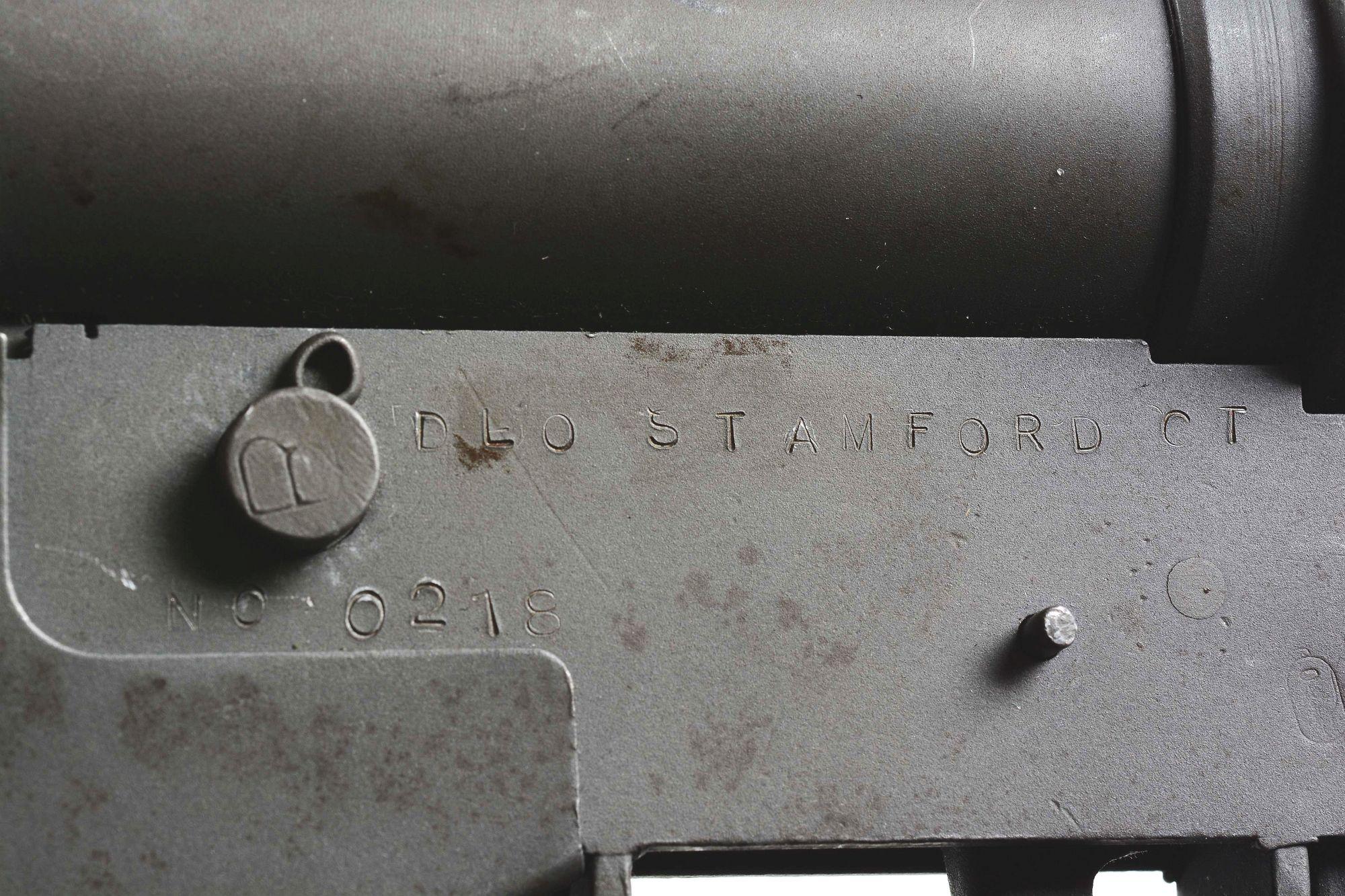 (N) DLO REGISTERED WORLD WAR II BRITISH STEN MK II MACHINE GUN WITH SPARE STEN MK II PARTS KIT (FULL