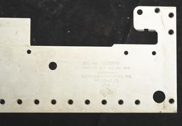(N) HIGHLY SOUGHT RAMO MANUFACTURED M2 .50 CAL REGISTERED MACHINE GUN RIGHT SIDE PLATE (FULLY TRANSF