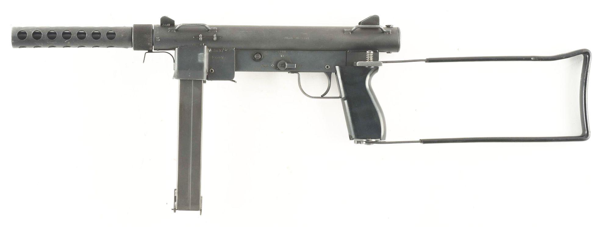 (N) DESIRABLE VIETNAM ERA "T" PREFIX SMITH & WESSON MODEL 76 MACHINE GUN (FULLY TRANSFERABLE).