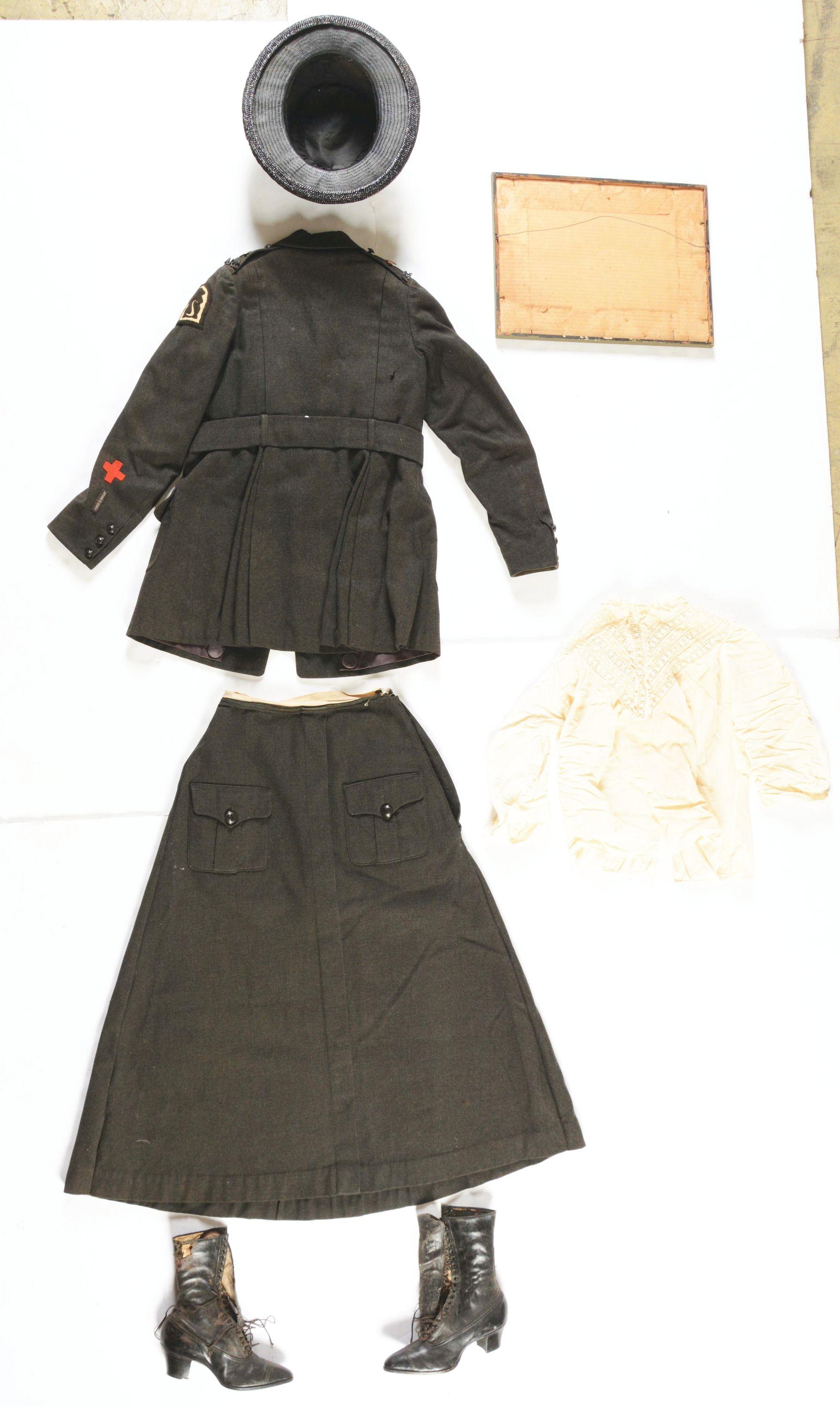 World War I US Red Cross Commission To Siberia Women's Identified Uniform Group.