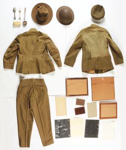 World War I Identified U.S. Army Ambulance Service And Red Cross Groups.