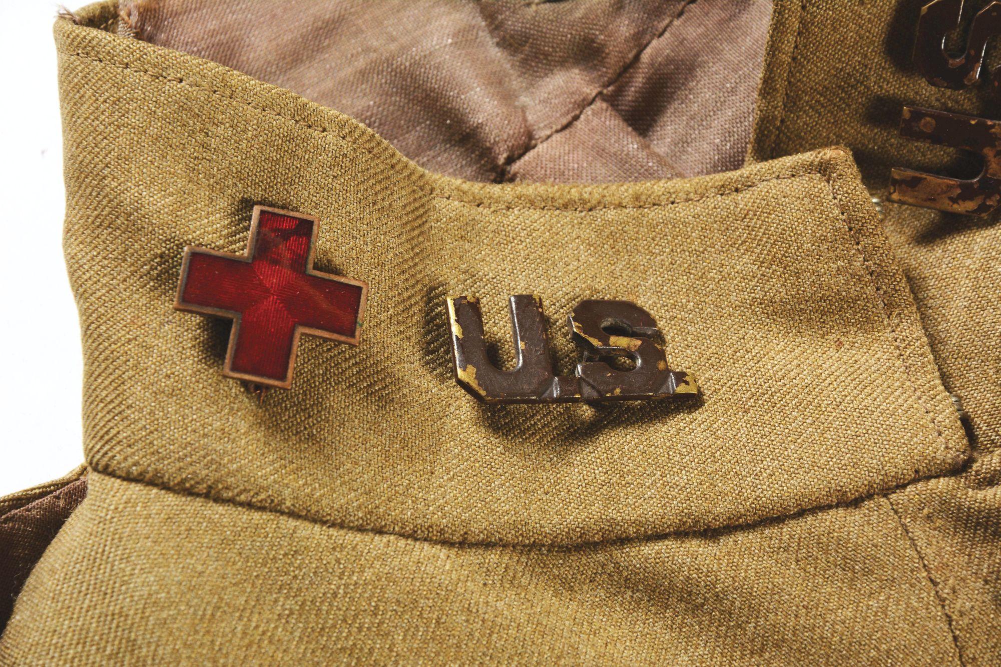 World War I Identified U.S. Army Ambulance Service And Red Cross Groups.