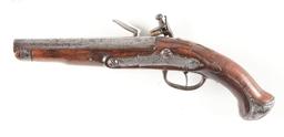 (A) AUSTRIAN MODEL 1770 FLINTLOCK CAVALRY PISTOL.