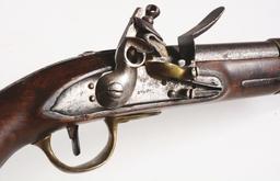 (A) A VERY SCARCE AND DESIRABLE OWEN AND EDWARD EVANS, EVANSBURG, PENNSYLVANIA 1808 CONTRACT PISTOL.