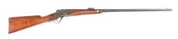 (A) BROWNING BROTHERS UT MARKED SHARPS 1878 FALLING BLOCK SINGLE SHOT RIFLE.