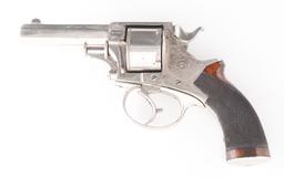 (A) EXQUISITE DEALER CASED WILKINSON & SON LONDON .450 REVOLVER.