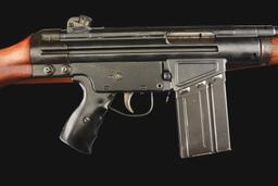 (M) SANTA FE DIVISON OF GOLDEN STATE ARMS CO. HK G3 SEMI-AUTOMATIC RIFLE.