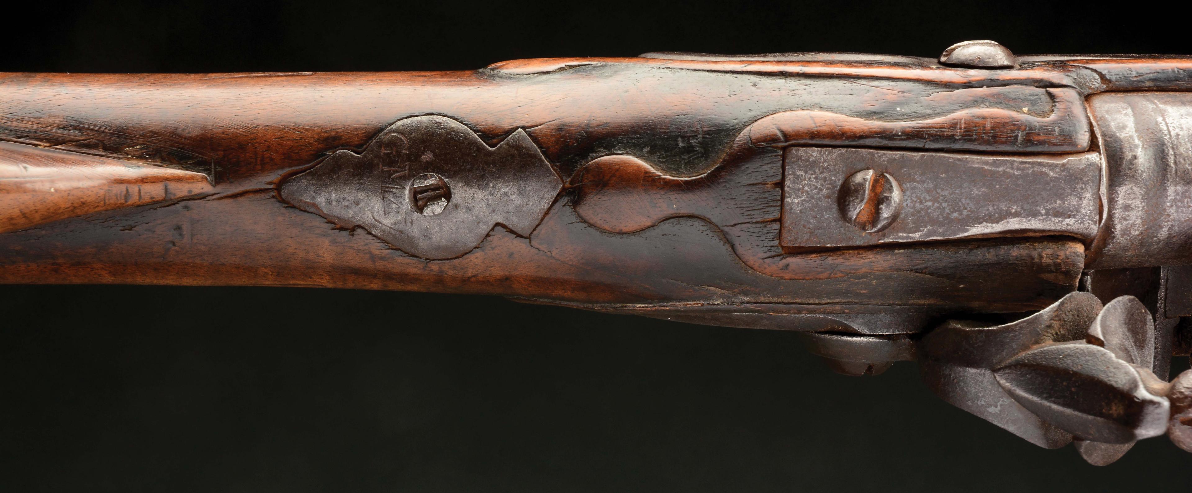 (A) Scarce Iron Mounted Dutch Flintlock Musket