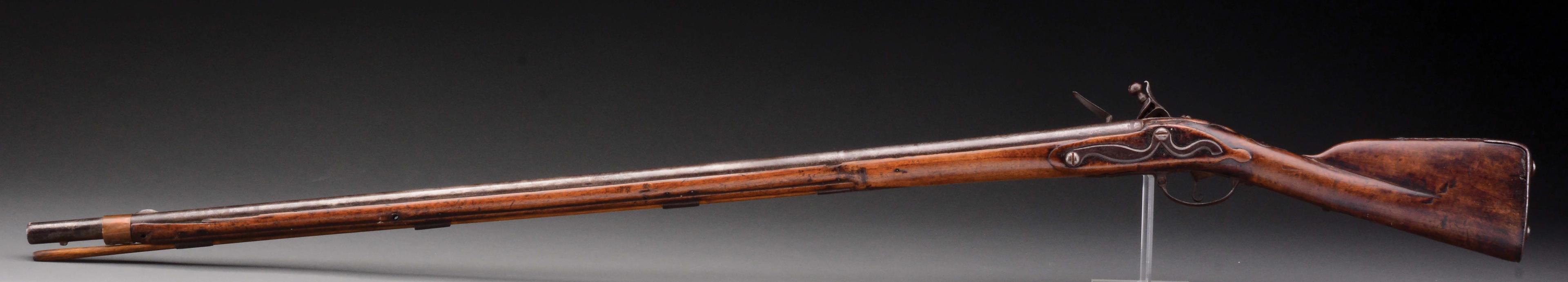 (A) Scarce Iron Mounted Dutch Flintlock Musket