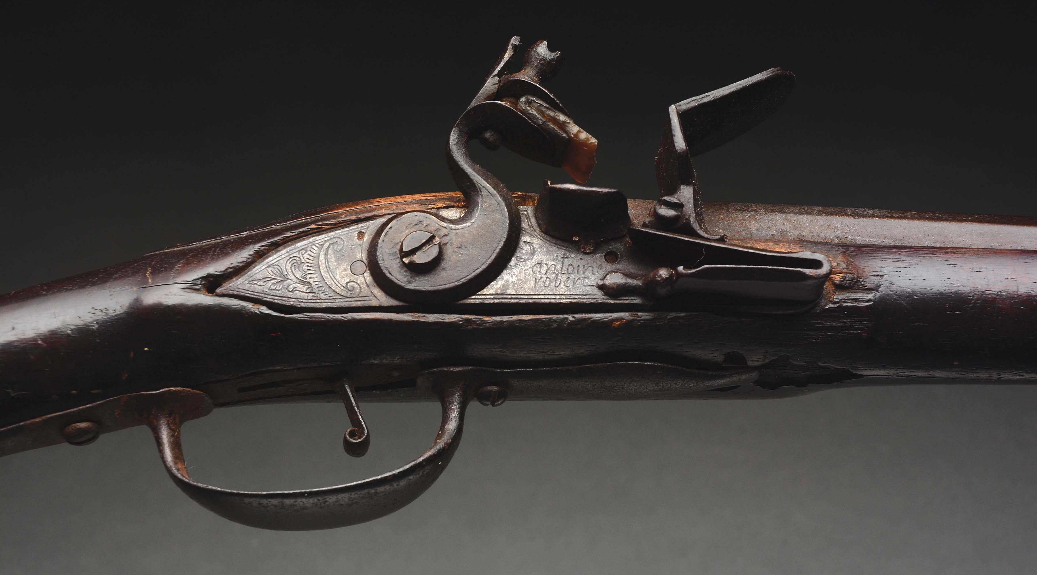 (A) Fine French Flintlock Trade Fowler by Antoine Robert.