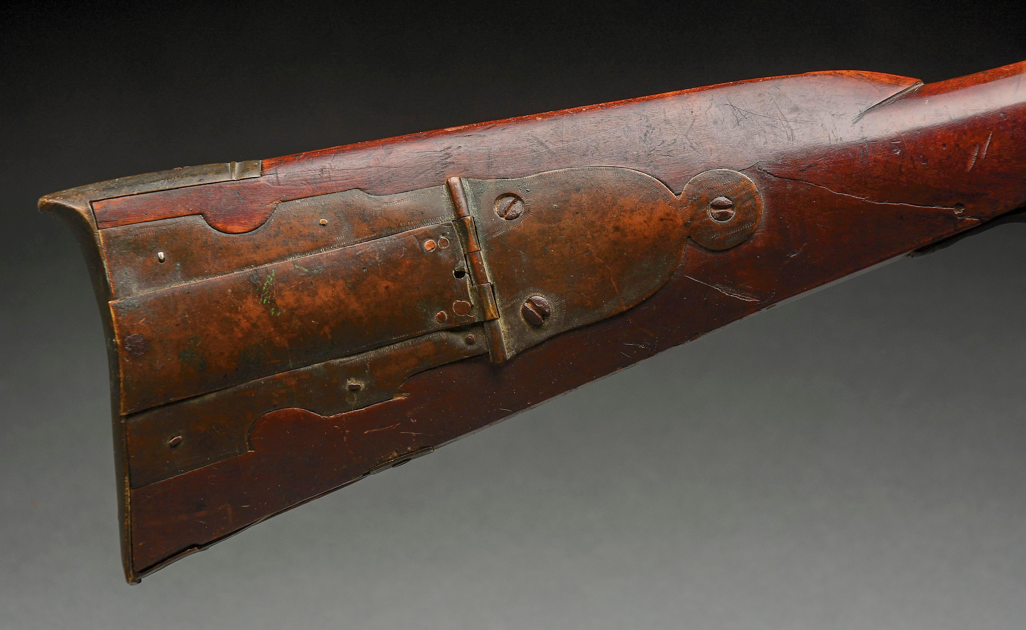 (A) Militia Type Flintlock Contract Rifle Signed Baker.