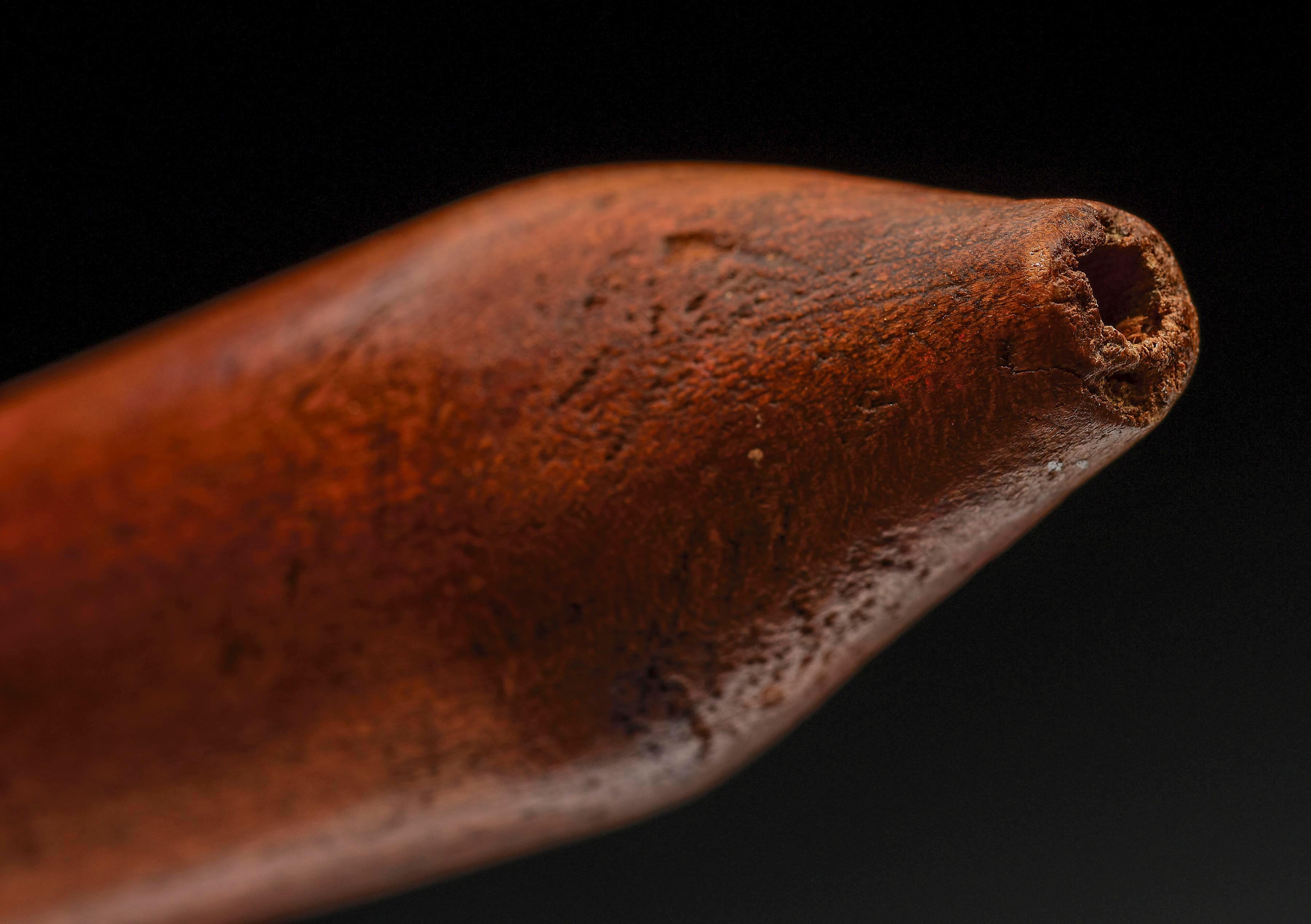 Brass Pipe Tomahawk with Maple Haft.