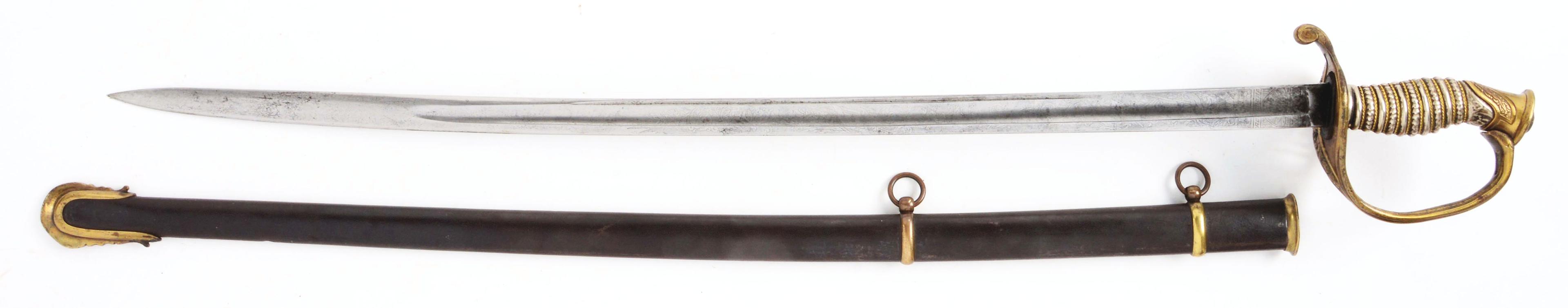 UNITED STATES 1850 STAFF AND FIELD OFFICER'S SWORD