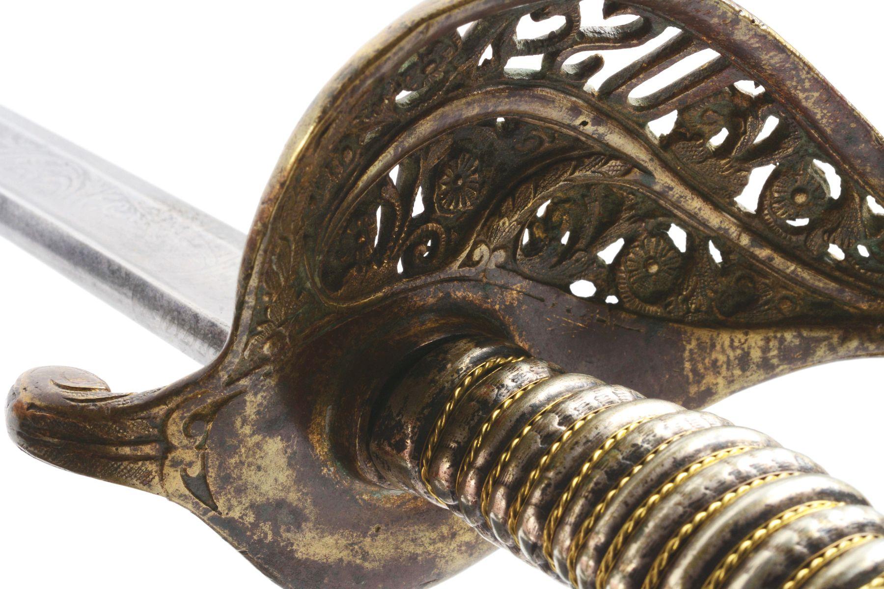 UNITED STATES 1850 STAFF AND FIELD OFFICER'S SWORD