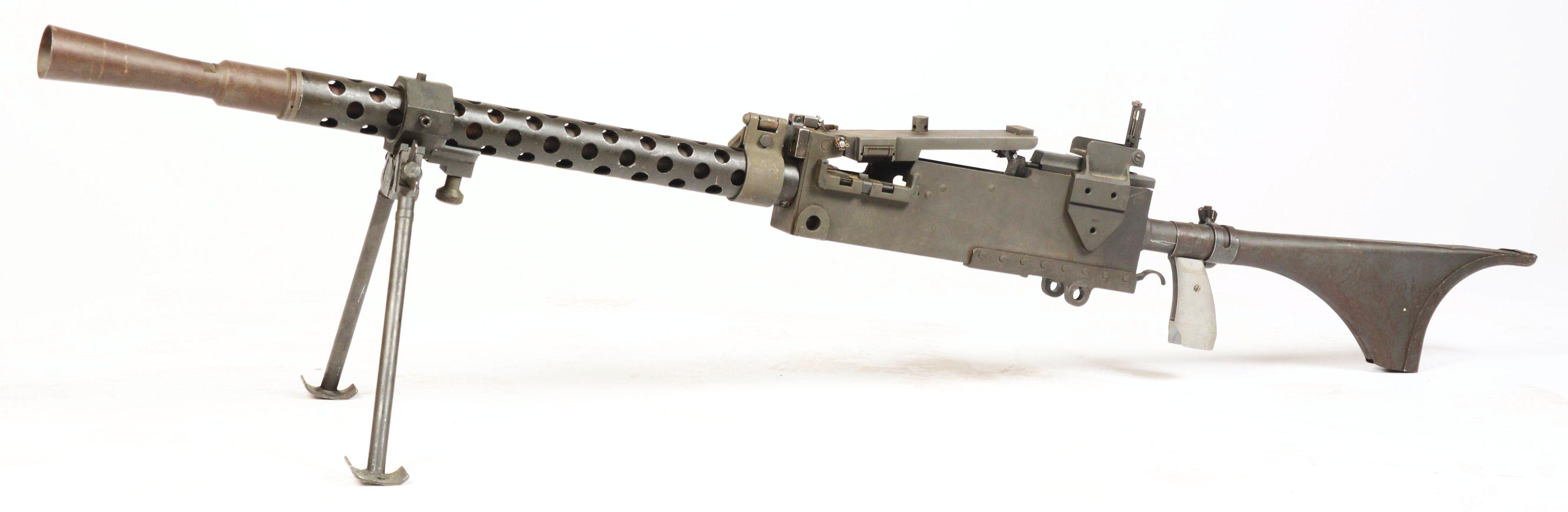 INLAND MANUFACTURED 1919A6 DISPLAY MACHINE GUN.