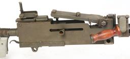 INLAND MANUFACTURED 1919A6 DISPLAY MACHINE GUN.