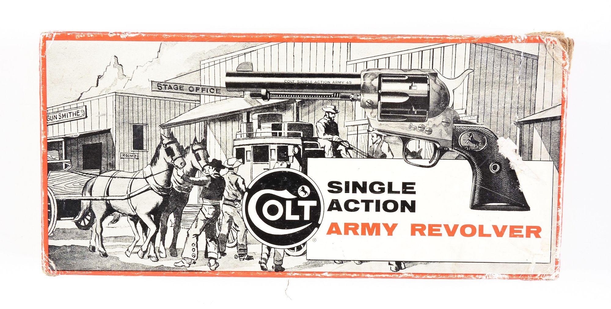 (M) COLT SECOND GENERATION .45 COLT SINGLE ACTION ARMY (1957).