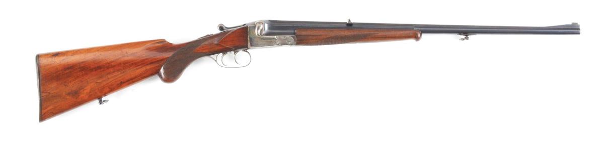 (C) J. P. SAUER & SOHN SINGLE SHOT STALKING RIFLE.