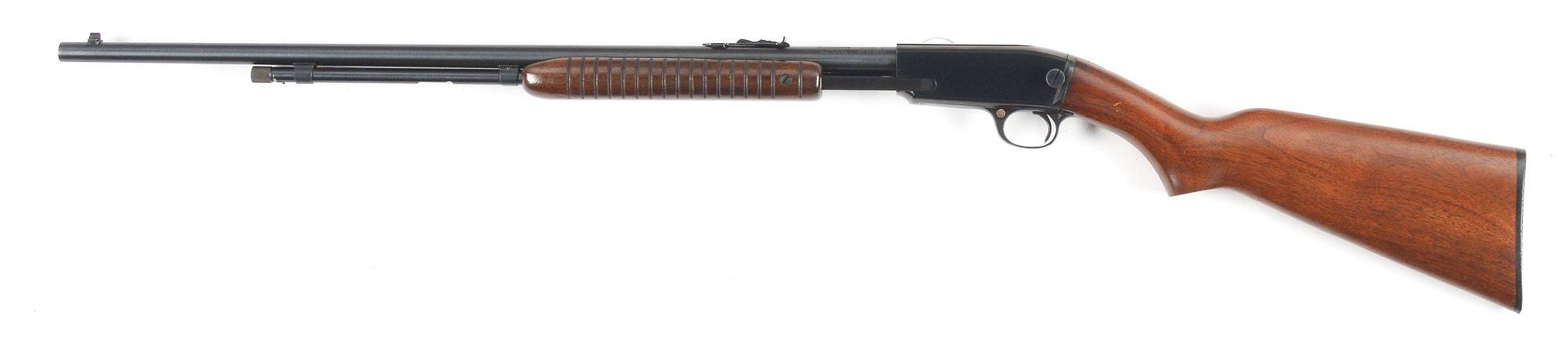 (C) WINCHESTER 61 SLIDE ACTION RIFLE.